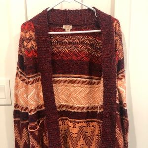 Mossimo Supply Co. Open Front Cardigan
